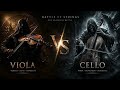 Viola vs Cello | Epic Neo Classical Synthwave Battle | Dark Cinematic String Music 🎻⚡