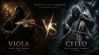 Viola vs Cello | Epic Neo Classical Synthwave Battle | Dark Cinematic String Music 🎻⚡