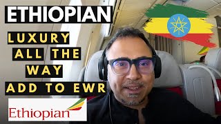 New Yorker flies Ethiopian Business Class Addis to Newark, Lap of LUXURY! 🇪🇹