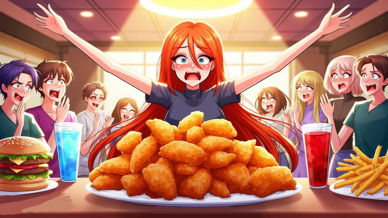 Tout Le Monde Est Devenu Fou En Me Regardant Manger En Ligne