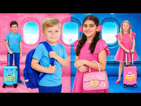 Tantangan Pesawat Pink vs Biru untuk Anak-Anak