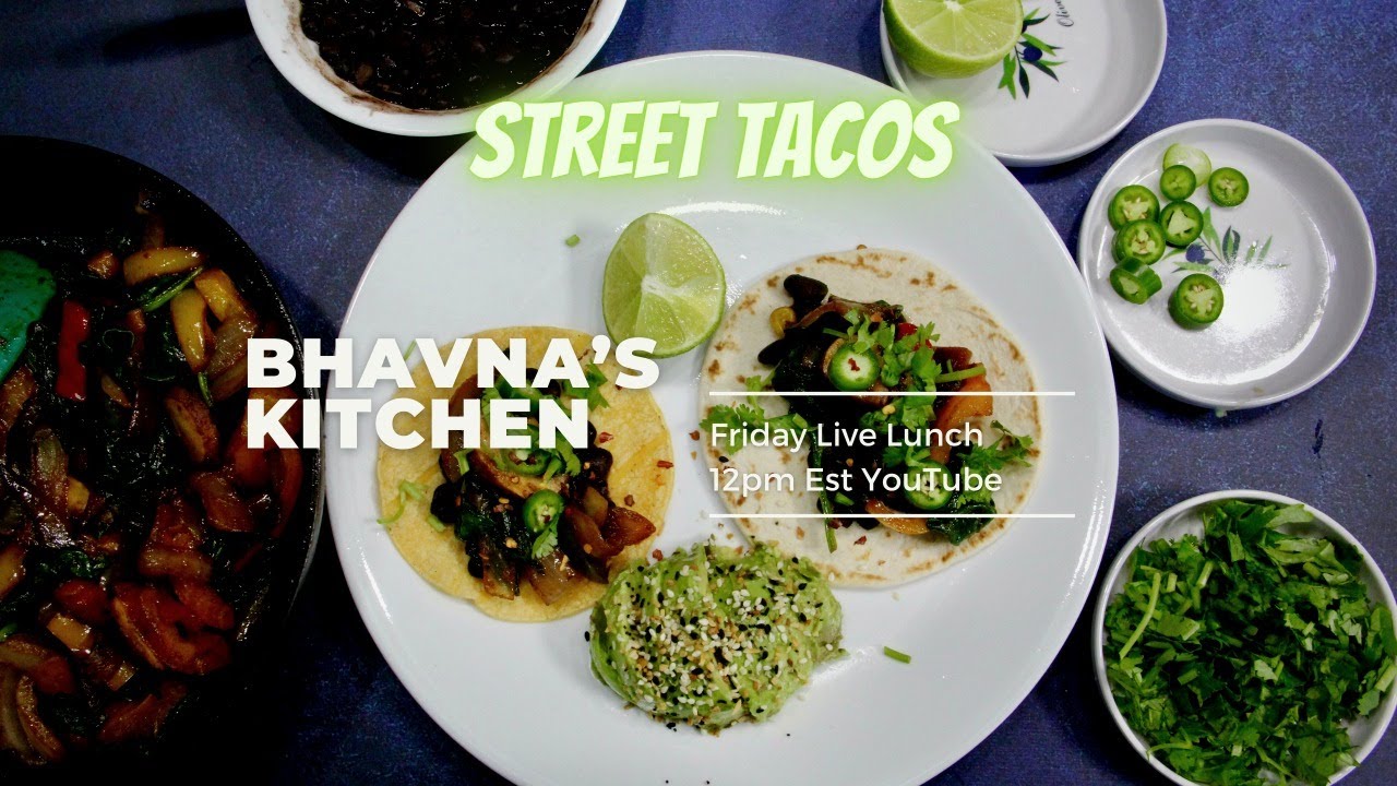 Lunch Under 10 Minutes Street Tacos Vegetarian Video Recipe | Bhavna