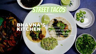 Lunch Under 10 Minutes Street Tacos Vegetarian Video Recipe | Bhavna's Kitchen