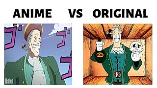 Dr. Livesey Walking (Original Vs Anime)