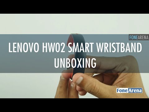 Lenovo HW02 Smart Wristband Unboxing