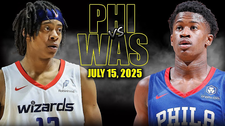 Philadelphia 76ers vs Washington Wizards Full Game Highlights - July 15, 2025 | NBA Summer League