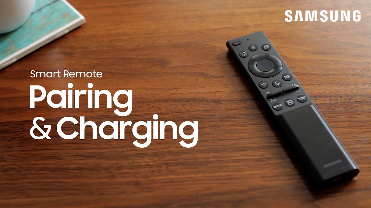 Charge the smart remote for your Samsung Smart TV or Freestyle