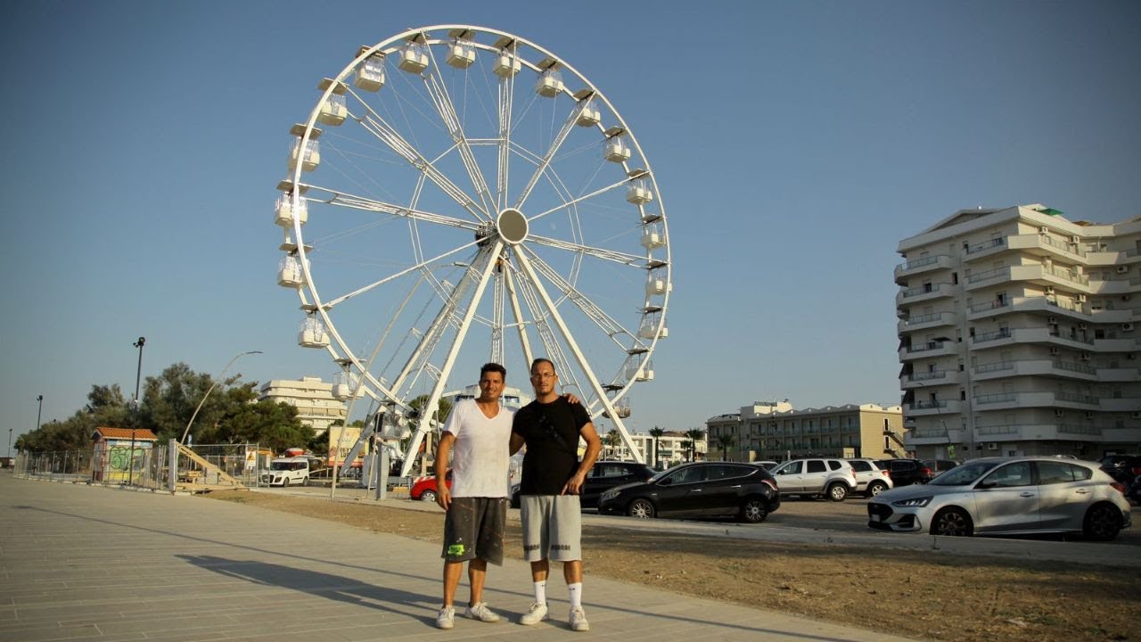 A San Salvo Marina l'inaugurazione della ruota panoramica più alta d'Abruzzo