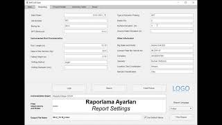 SMARTPT Veri Analiz Yazılımı Arayüzü
