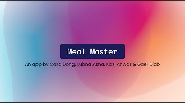 Meal Master - CodePath Android 101 Capstone