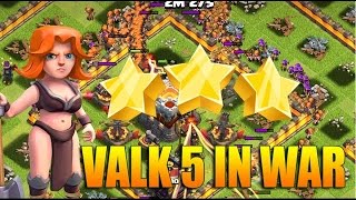 Clash Of Clans Valkyrie Saldırısı 3 Yıldız Garanti