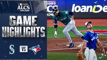 Mariners vs. Blue Jays ALCS Game 2 Highlights (10/13/25) | MLB Highlights
