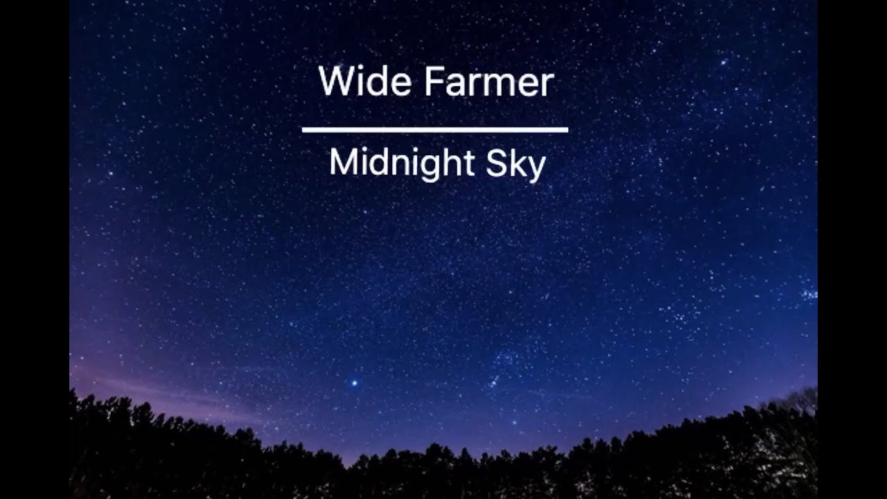 Wide Farmer Midnight Sky Audio Roblox Youtube - night roblox sky