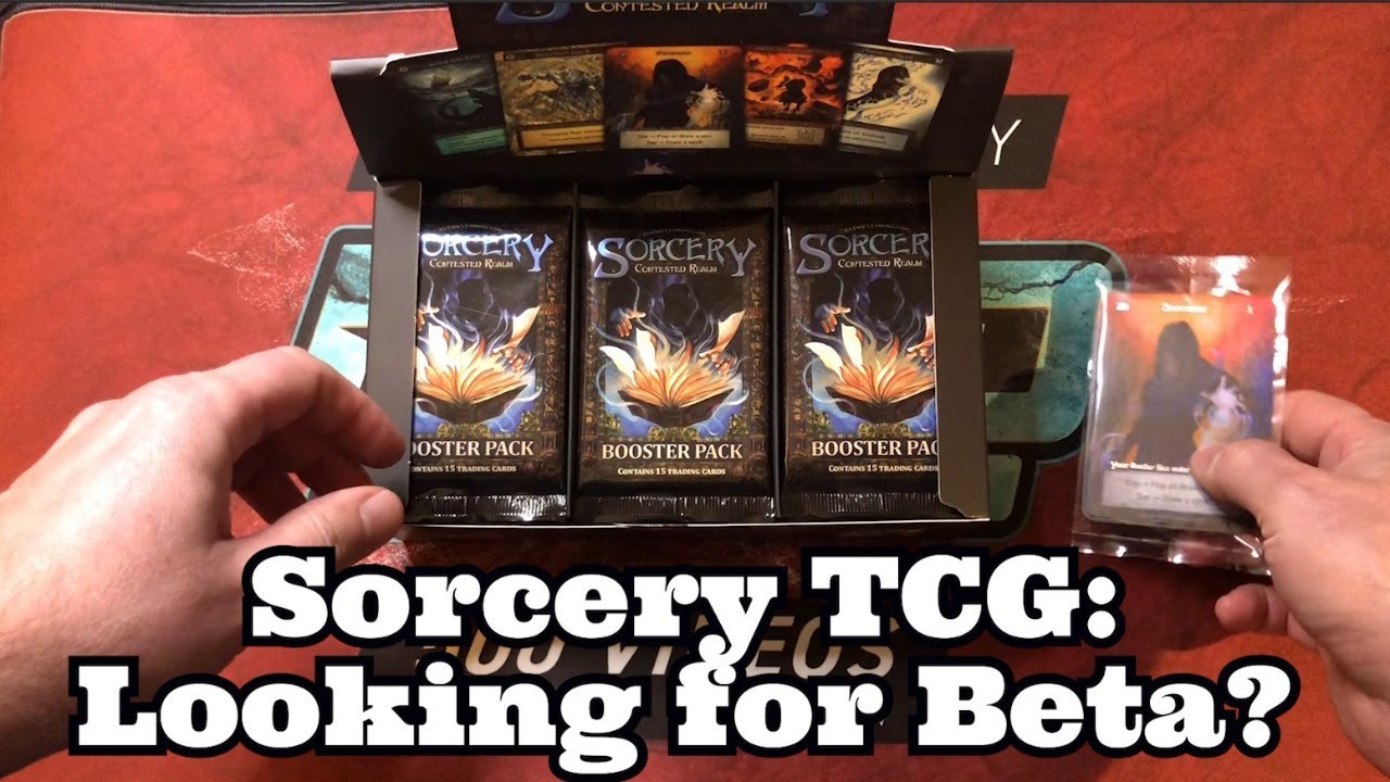 sorcery tcg beta booster box Case Sorcery: Contested Realm these Avatars summon mythical minions Sorcery TCG| Unboxing the Realm