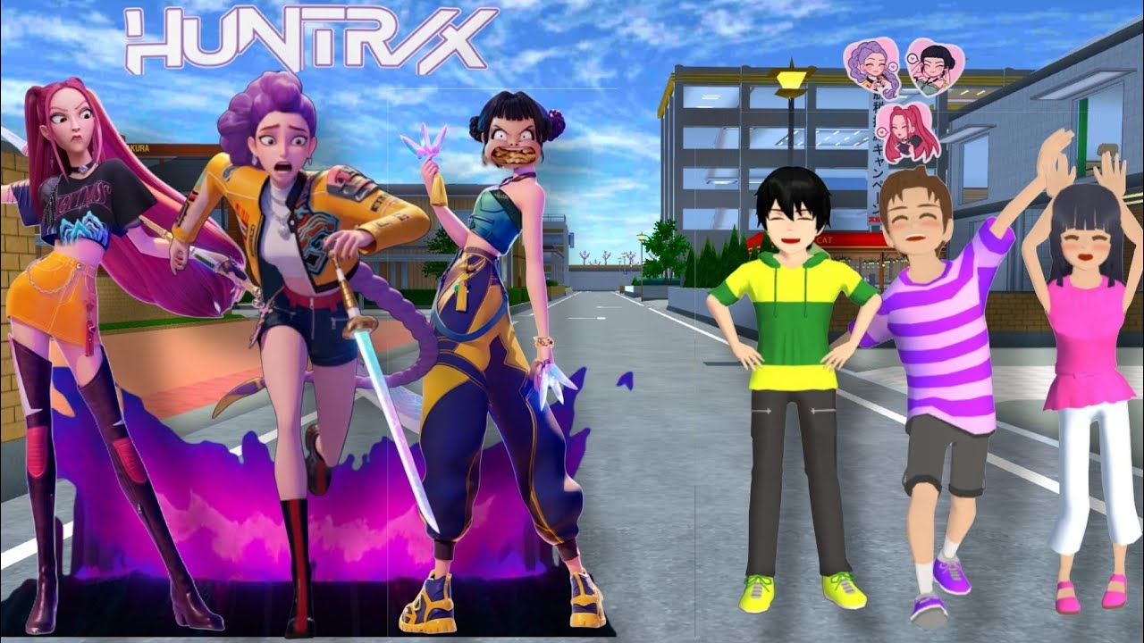 Yuta Dan Teman-teman Menolong Rumi,Mira,Zoey Yang Tersesat🤗 | Sakura School Simulator