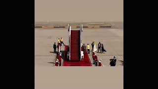 لحظة وصول البابا فاتيكان إلى العراق ✌️