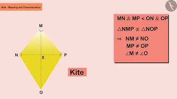 Kite and its properties | Part 1/2 | English | Class 8