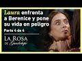 La Rosa de Guadalupe 4/4: Berenice intenta asfixiar a Laura | En medio de la guerra