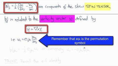 BENG 110: Velocity Gradients, Rate of Deformation, and Spin