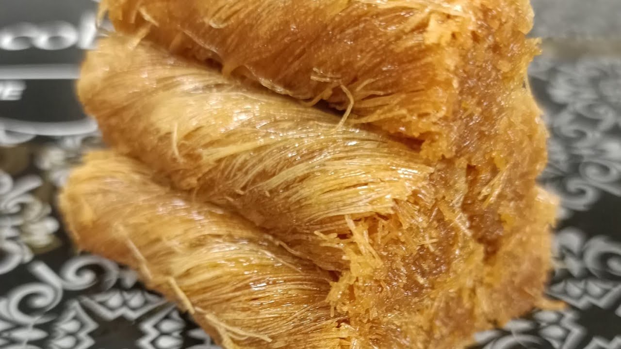 كنافه سيجار ساده علي أصولها مفيهاش غلطه