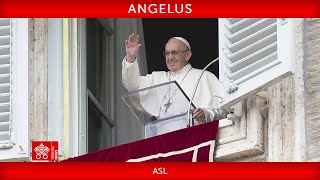 June 04 2023 Angelus prayer Pope Francis + ASL