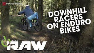 Walker, Hatton and Breeden - Vital RAW - Super Fast, Dry Trails with DH Racers - 4K