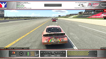 iRacing ARCA Talladega last lap crash...es