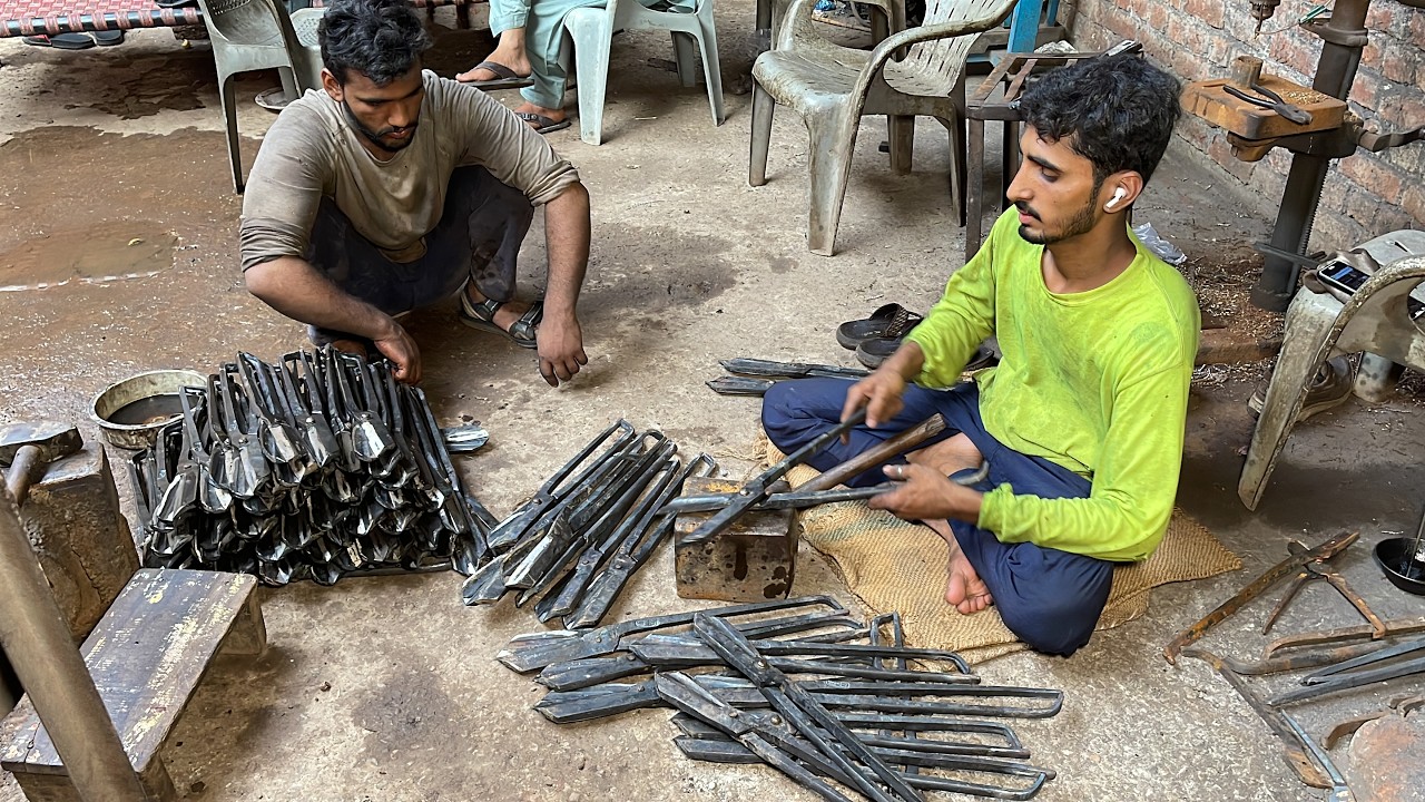 How Big Metal Sheet Cutting Scissors Are Made | Precision Scissor ...