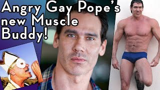 HOT! Angry Gay Pope got an ideal Muscle Buddy!