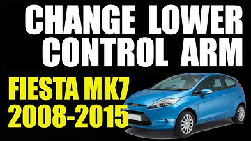 Ford Fiesta Mk7 (2008-2015) Onderste draagarm vervangen