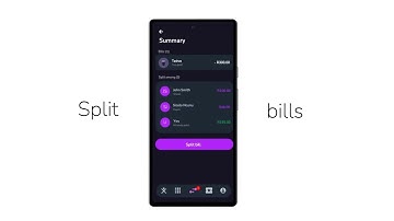 Split bills instantly with Xhuma
