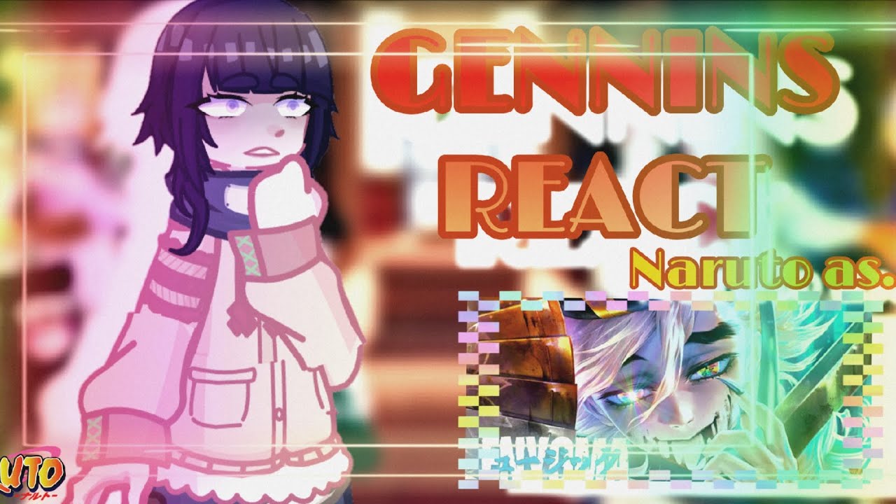 Gennins react rap douma- 7 cores de morte [ENYGMA] •Kaelzitoss• NARUTO AS DOUMA