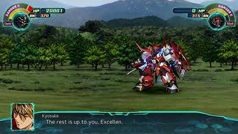Super Robot Taisen 30 ~Alteisen Riese and Rein Weissritter shot down animations~