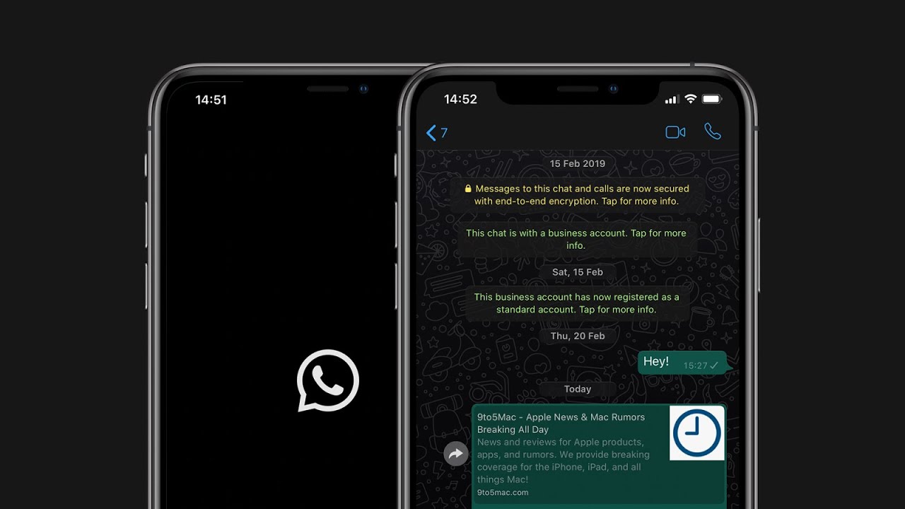 How To Enabled Dark Mode Whatsapp On IPHONE 11 IOS 13 YouTube