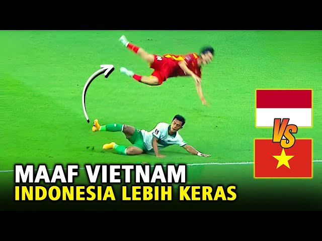 🔴Dihajar Habis! Aksi Balas Dendam Paling Brutal Timnas Indonesia Lawan Vietnam class=