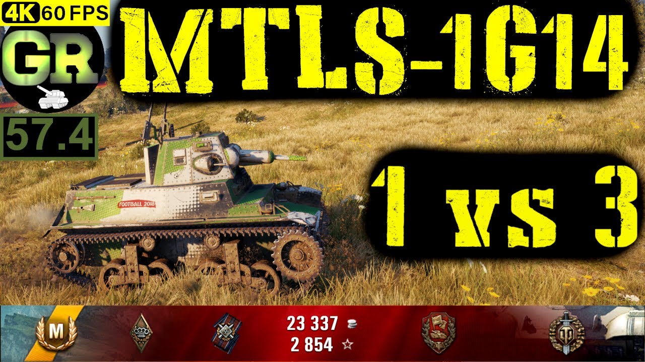57_World of Tanks MTLS-1G14 WoT Replay - 8 Kills 0.9K DMG(Patch 1.5.0)