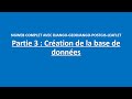 Partie 3 : Création du modèle de la base de données #map #ias #datascience #postgres @gis