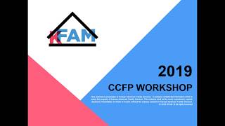 2019 CCFP Home Annual Workshop- English