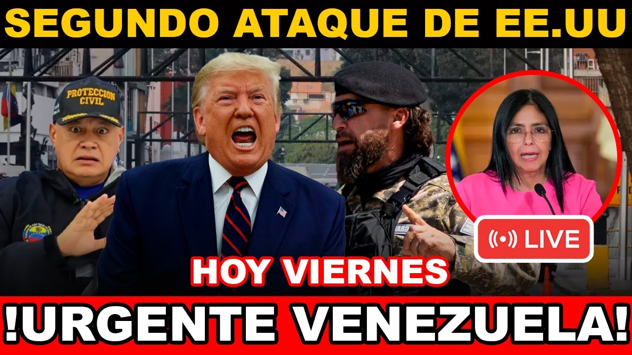 🚨VENEZUELA EN VIVO 🚨 LA DEA ACTIVA ORDENES PARA DIOSDADO Y GRANKO, TRUMP INICIA SEGUNDO ATAQUE