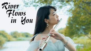 Video thumbnail of "Yiruma - River Flows in You｜Lily Flute Cover & Piano Instrumental Backing"