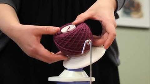 How to Use a Yarn Swift and Ball Winder