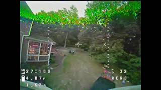 First whoop flight with the Air75 II
