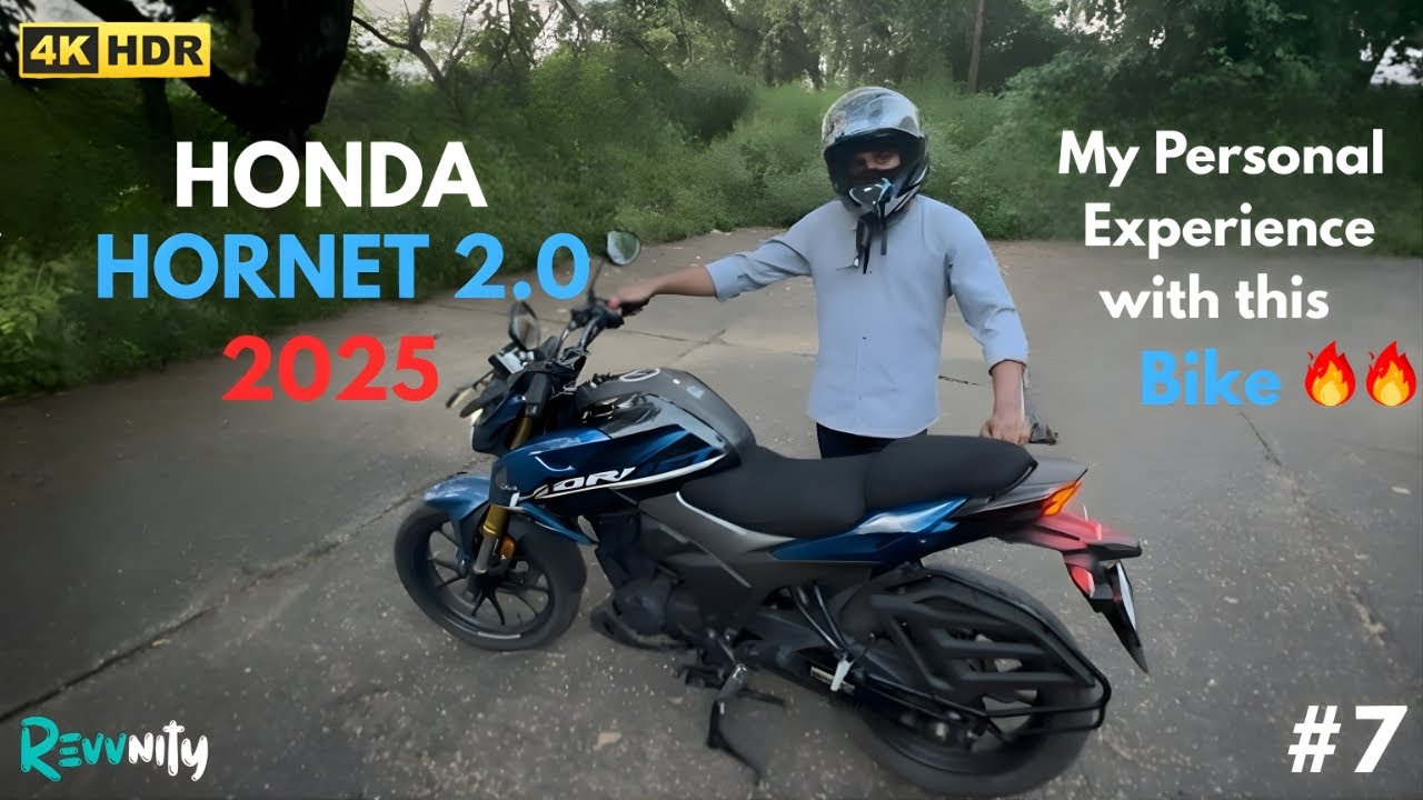 🔥 🔥👑Review of 2025 Honda Hornet 2.0 – Smooth Ride| Ride ASMR | 4K 60fps POV | 