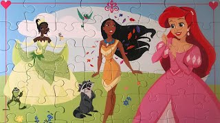Disney PRINCESS Puzzle Games Jigsaw / Kids Learning Toys JR Game Junior screenshot 5