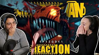 THIS SHOW IS CRAZY! Chainsaw Man Episode 1 REACTION! | 1x1 