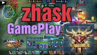 Cara memainkan hero zhask mobile legends