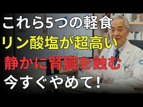 「塩分控えてるのに」腎臓が悪くなる本当の理由【衝撃の食品5選】| 健康診断の前に見てください | 高齢者の健康 | 医者メモ