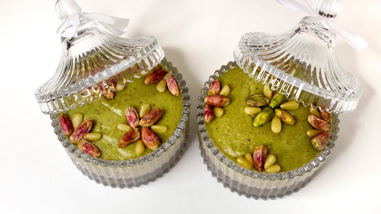 Assida Pistache | عصيدة الفستق التّونسيّة