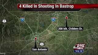Video: 4 killed in apartment shooting in Bastrop
