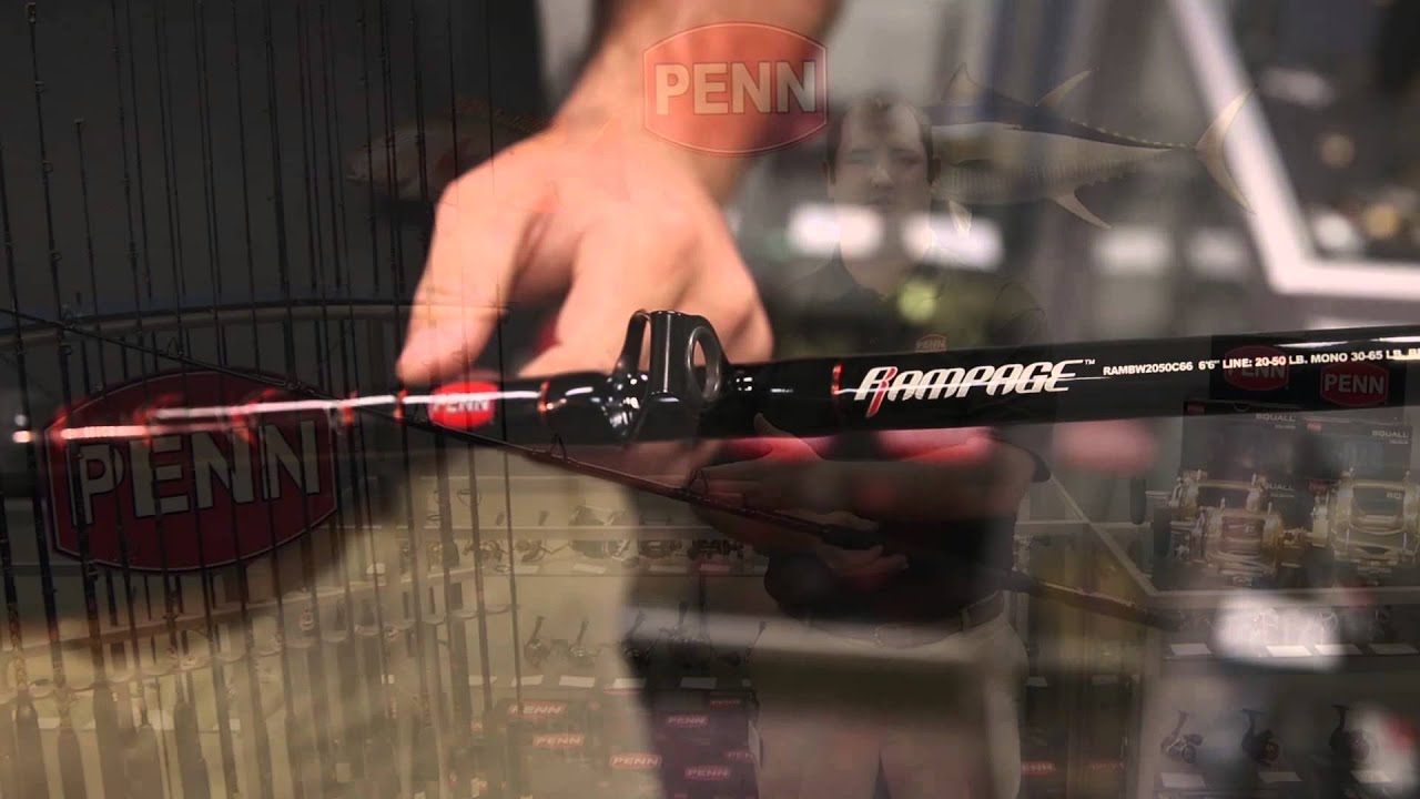 PENN Rampage Boat Rods - Product Video 